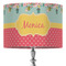 Easter Birdhouses 16" Drum Lampshade - ON STAND (Fabric)