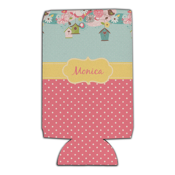 Easter Birdhouses 16oz Can Sleeve - Set of 4 - FRONT