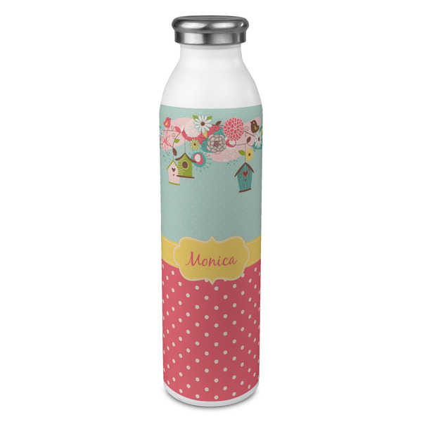 Custom Easter Birdhouses 20oz Stainless Steel Water Bottle - Full Print (Personalized)