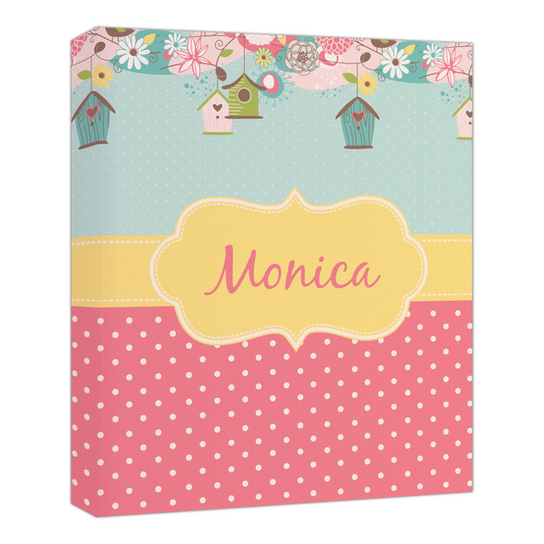 Custom Easter Birdhouses Canvas Print - 20x24 (Personalized)