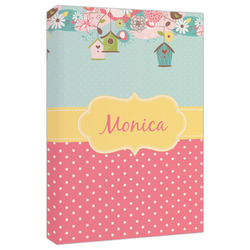 Easter Birdhouses Canvas Print - 20x30 (Personalized)