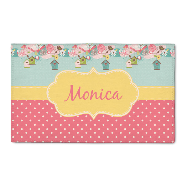 Custom Easter Birdhouses 3' x 5' Indoor Area Rug (Personalized)