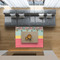 Easter Birdhouses 5'x7' Indoor Area Rugs - IN CONTEXT