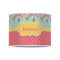 Easter Birdhouses 8" Drum Lampshade - FRONT (Poly Film)
