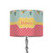 Easter Birdhouses 8" Drum Lamp Shade - Fabric (Personalized)