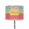 Easter Birdhouses 8" Drum Lamp Shade - Poly-film (Personalized)