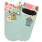 Easter Birdhouses Adult Ankle Socks