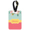 Easter Birdhouses Metal Luggage Tag w/ Name or Text