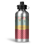 Easter Birdhouses Water Bottles - 20 oz - Aluminum (Personalized)