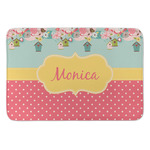 Easter Birdhouses Anti-Fatigue Kitchen Mat (Personalized)