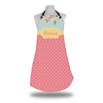 Easter Birdhouses Apron w/ Name or Text