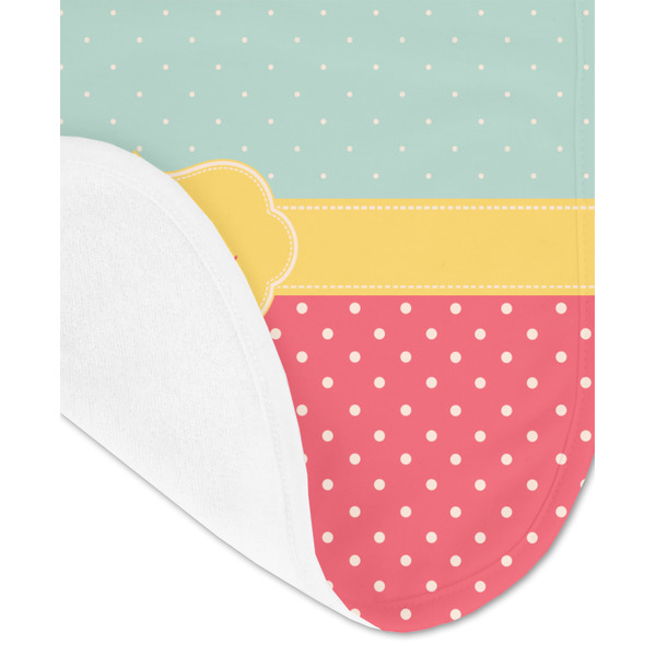 Easter Birdhouses Baby Bib - AFT detail