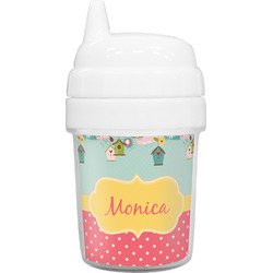 Easter Birdhouses Baby Sippy Cup (Personalized)