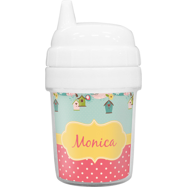 Custom Easter Birdhouses Baby Sippy Cup (Personalized)