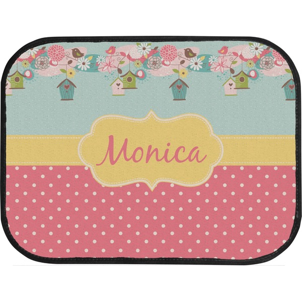 Easter Birdhouses Custom Car Floor Mats (Back Seat)