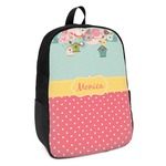 Easter Birdhouses Kids Backpack (Personalized)
