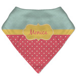 Easter Birdhouses Bandana Bib (Personalized)