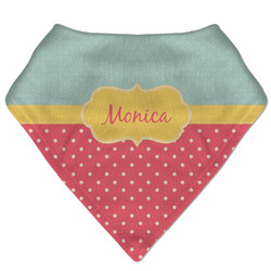 Easter Birdhouses Bandana Bib (Personalized)