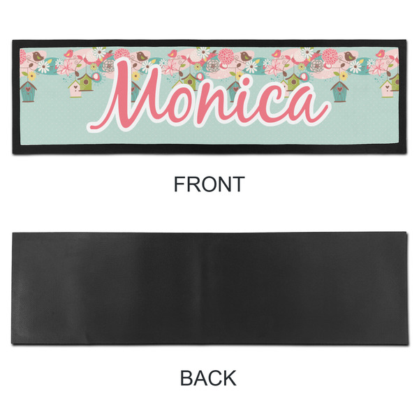 Easter Birdhouses Bar Mat - Large - APPROVAL