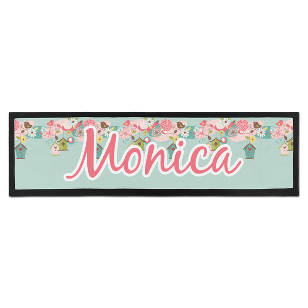 Custom Easter Birdhouses Bar Mat (Personalized)