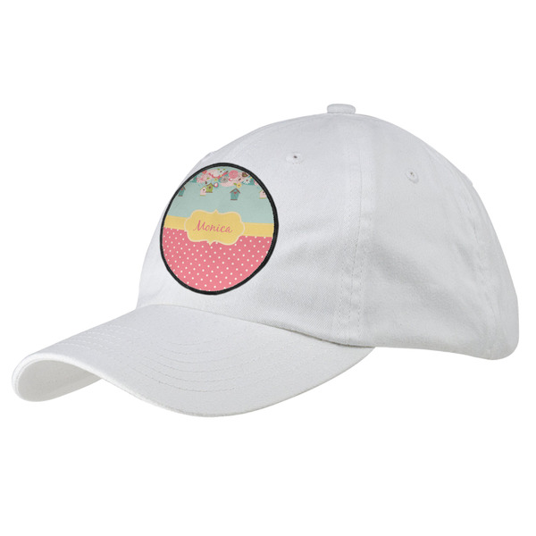 Custom Easter Birdhouses Baseball Cap - White (Personalized)