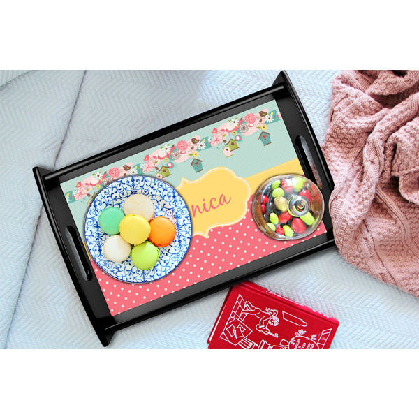 Easter Birdhouses Black Tray - Lifestyle (UPDATED)