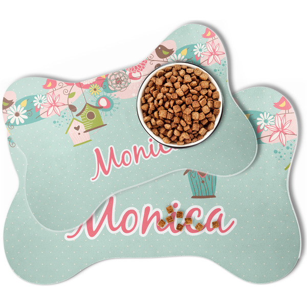 Easter Birdhouses Bone Shaped Dog Mats - MAIN