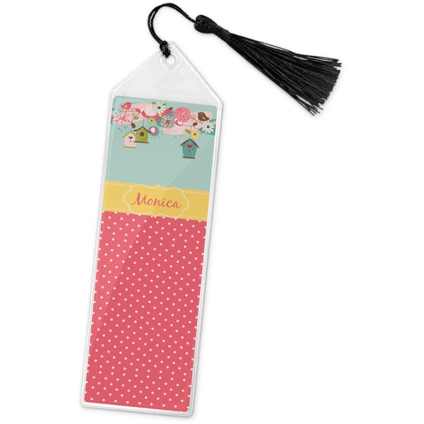 Custom Easter Birdhouses Book Mark w/Tassel (Personalized)