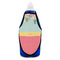Easter Birdhouses Bottle Apron - Soap - FRONT
