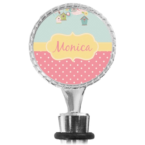 Easter Birdhouses Bottle Stopper Main View