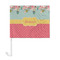 Easter Birdhouses Car Flag - Large - FRONT