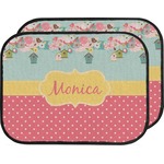 Easter Birdhouses Car Floor Mats (Back Seat) (Personalized)