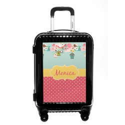 Easter Birdhouses Carry On Hard Shell Suitcase (Personalized)