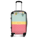 Easter Birdhouses Suitcase - 20" Carry On (Personalized)