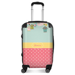 Easter Birdhouses Suitcase - 20" Carry On (Personalized)