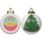 Easter Birdhouses Ceramic Christmas Ornament - X-Mas Tree (APPROVAL)
