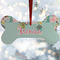 Easter Birdhouses Ceramic Dog Ornament w/ Name or Text