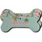 Easter Birdhouses Ceramic Dog Ornament - Front & Back w/ Name or Text