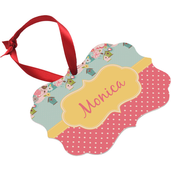 Easter Birdhouses Christmas Ornament