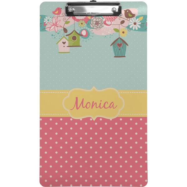 Custom Easter Birdhouses Clipboard (Legal Size) (Personalized)