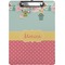 Easter Birdhouses Clipboard (Letter Size) (Personalized)