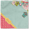 Easter Birdhouses Cloth Napkins - Personalized Lunch (Single Full Open)