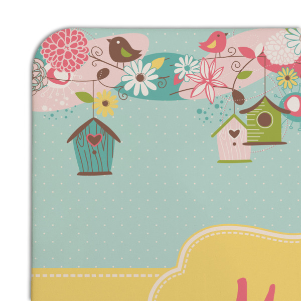 Easter Birdhouses Coaster Set - DETAIL