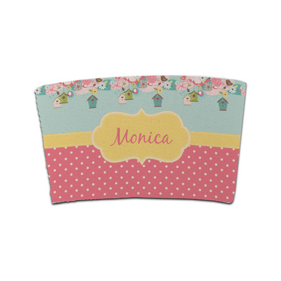 Easter Birdhouses Coffee Cup Sleeve (Personalized)
