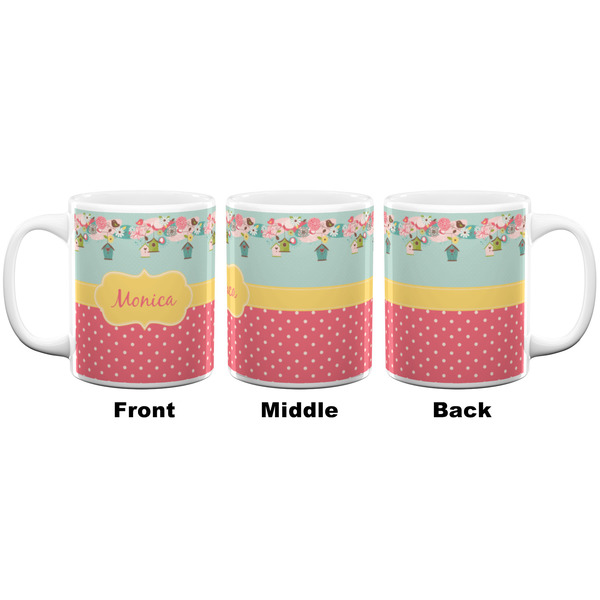 Easter Birdhouses Coffee Mug - 11 oz - White APPROVAL