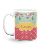 Easter Birdhouses Coffee Mug (Personalized)