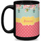 Easter Birdhouses Coffee Mug - 15 oz - Black Full