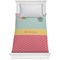 Easter Birdhouses Comforter - Twin (Personalized)