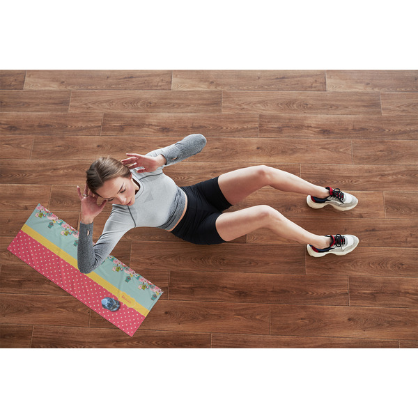 Easter Birdhouses Cooling Towel- Lifestyle