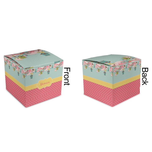 Easter Birdhouses Cubic Gift Box - Approval